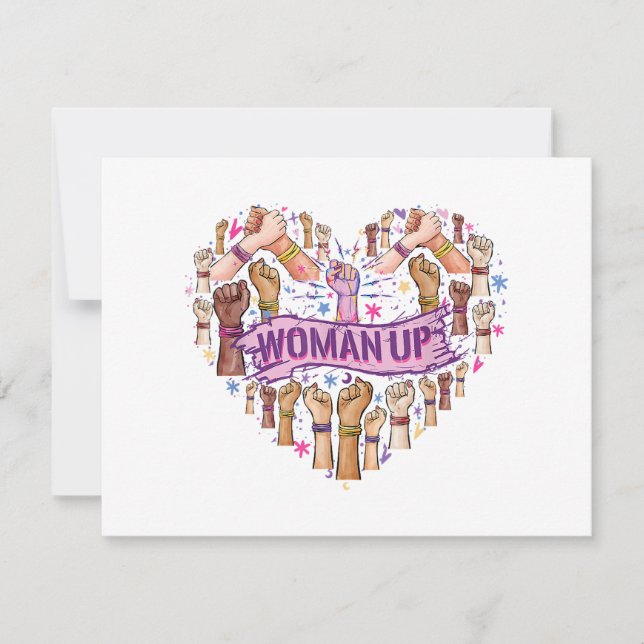 Féminisme Feministe Forte autonomisation des femme (Devant)