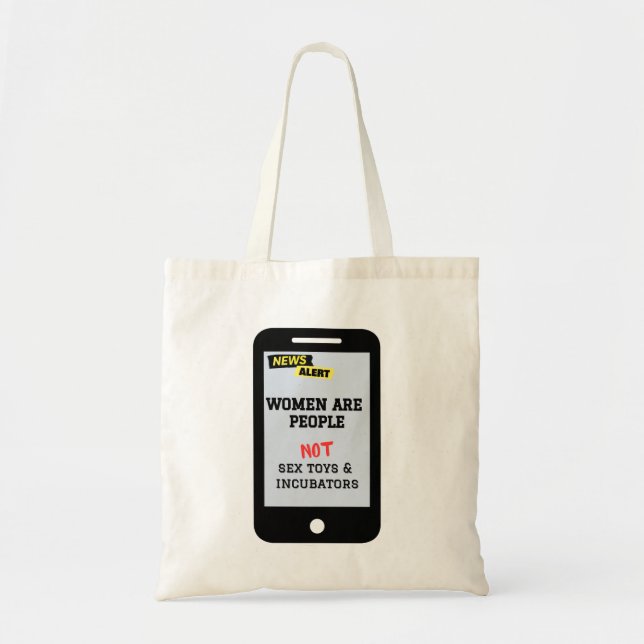 féministe, pro-choix - sac fourre-tout (Devant)