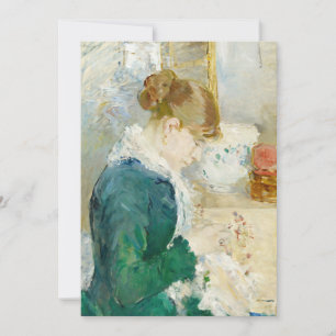 Femme à coudre   Berthe Morisot