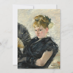 Femme À L'éventail   Berthe Morisot