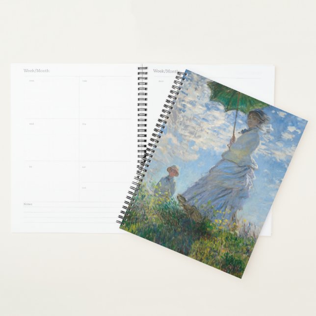 Femme à l'ombrelle de Claude Monet (Devant avec enveloppe)