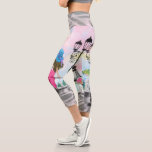 Femme À Paris Capri Leggings Tour Eiffel<br><div class="desc">Capri Leggings Jolie Femme avec Balloon de Coeur Rose - I Love Paris - Tour Eiffel - Dessin romantique - ou Choisissez / Ajoutez votre texte / Police / Couleur unique - Faites votre cadeau spécial - Redimensionnez et déplacez ou ajoutez des éléments - Image / texte avec outil de...</div>