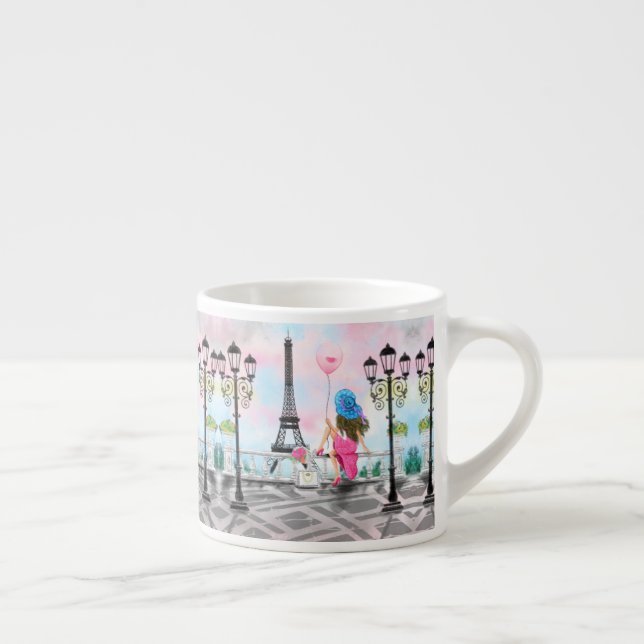 Femme À Paris Espresso Mug Tour Eiffel (Droite)