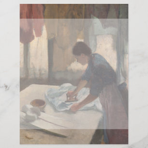 Femme à repasser par Edgar Degas