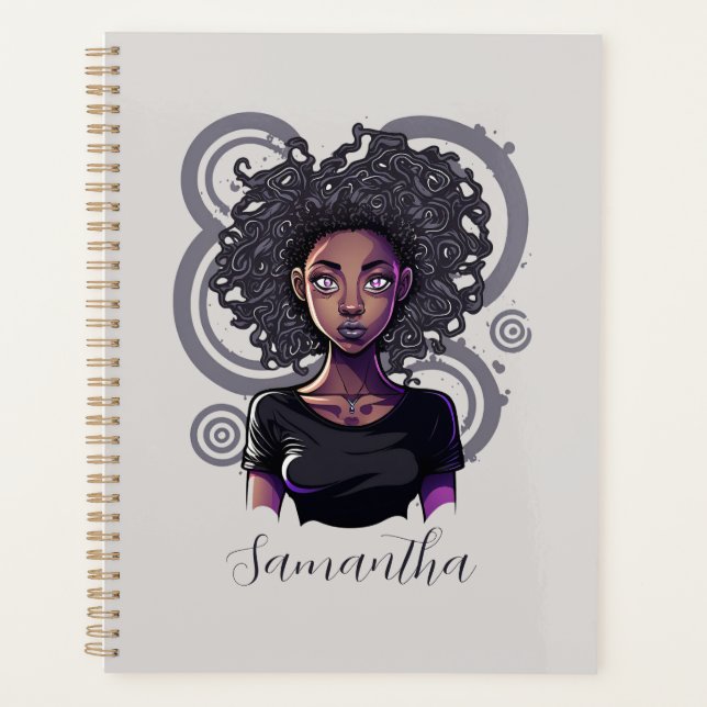 Femme afro magique (Devant)