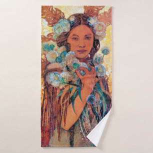 Femme amérindienne, Mucha