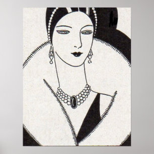 Femme art déco 1928