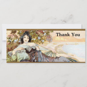 Femme Art nouveau par Alphonse Mucha Modèle