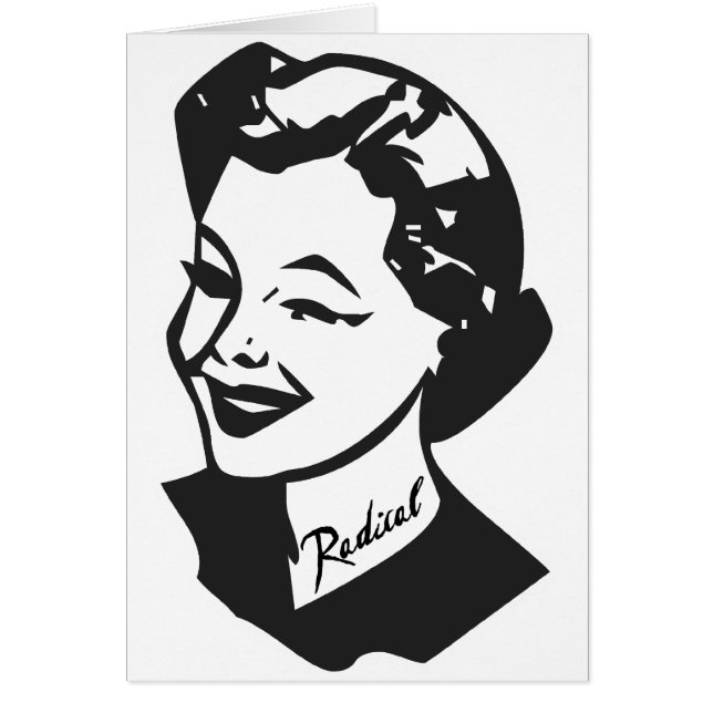 Femme au foyer tatouée - radical (Devant)