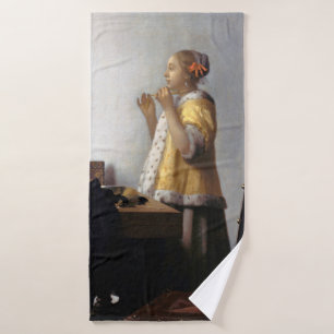 Femme avec collier de perles, Johannes Vermeer