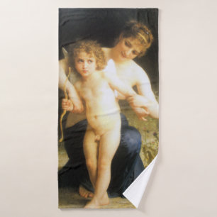 Femme avec Cupidon, Bouguereau