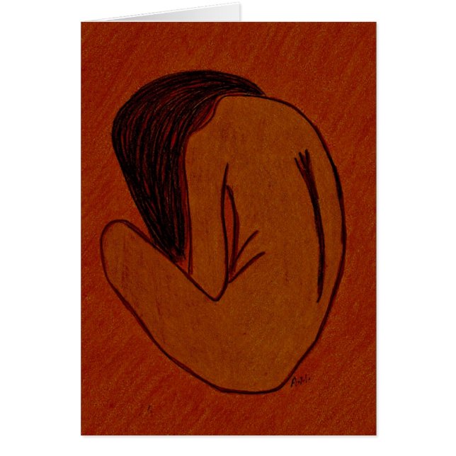 femme avec la honte (Devant)