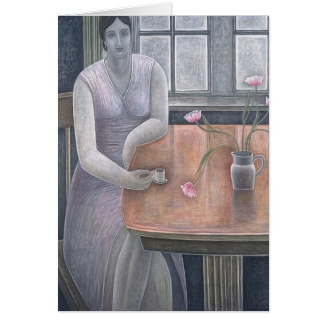 Femme avec la petite tasse 2007 (Devant)