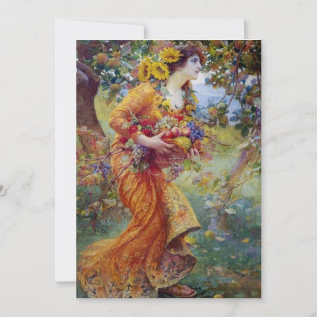 Femme avec la récolte d'été (Devant)