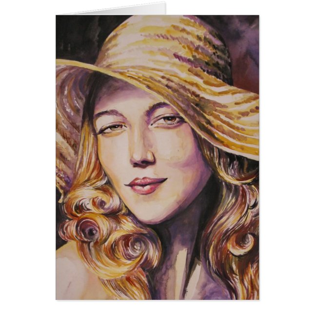 Femme avec le casquette (Devant)