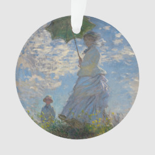 Femme avec un parasol par Claude Monet