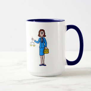 Femme avocate Mug