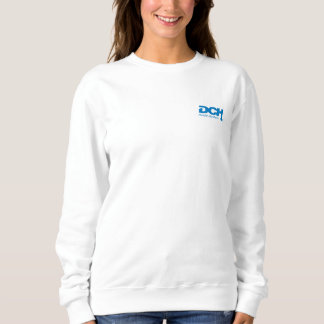 Femme - Blanc - Sweat - DCH Blue Logo