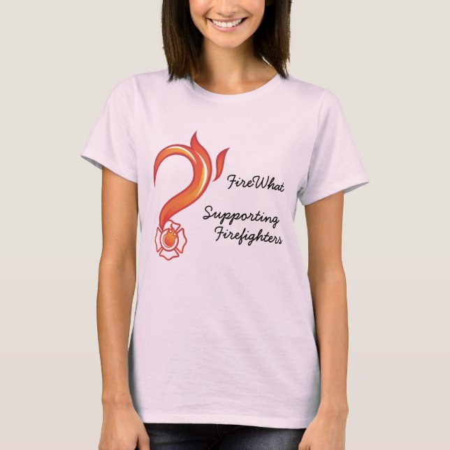 Femme Brûler le feuQuel T-shirt (Aménagé) (Devant)