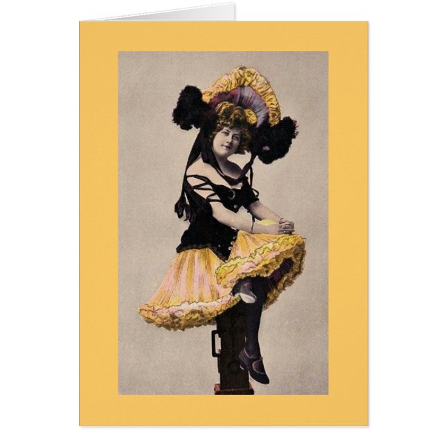 Femme Cancan Vintage (Devant)