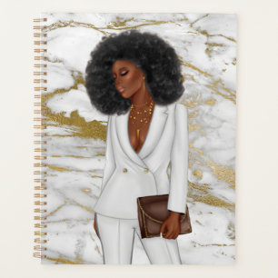 Femme-chef de la direction afro-américaine