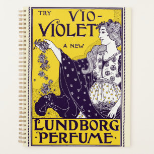Femme Classique Art Nouveau Œuvre d'Art Fleurs Vio