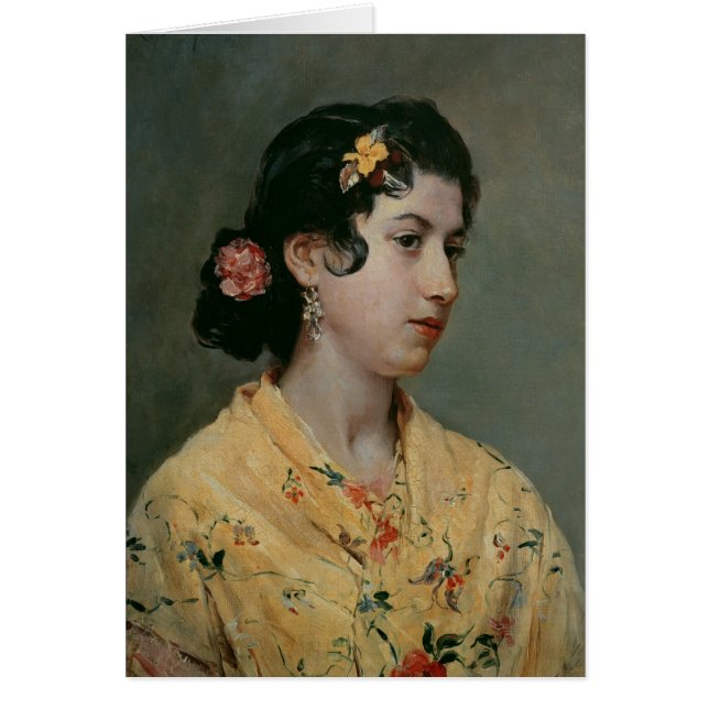 Femme d'Andalucian, 1898 (Devant)