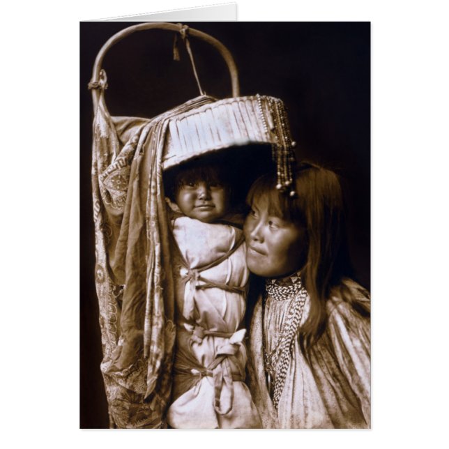 Femme d'Apache avec sa papoose (Devant)