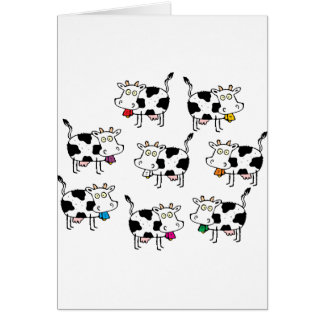 Femme de 8 vaches