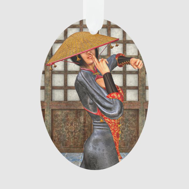 Femme de bataille asiatique (devant)