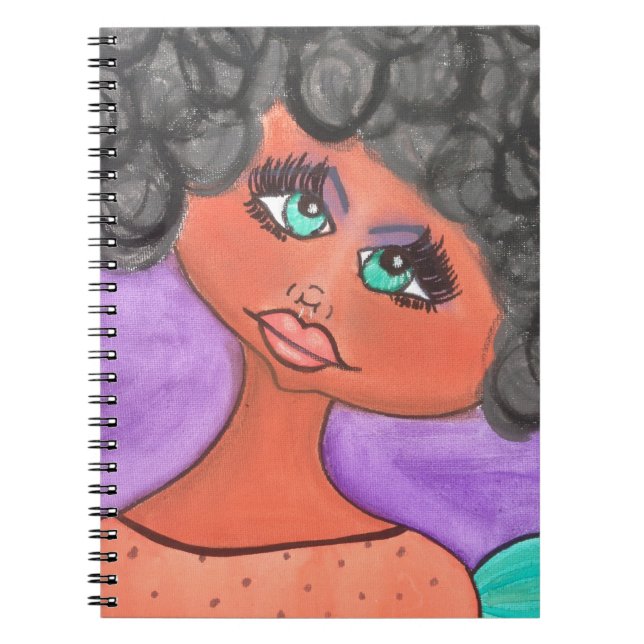 Femme de caverne - noir de carnet (Devant)