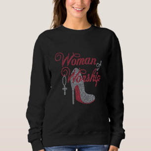 Femme de culte Haut enfer Bling Strass