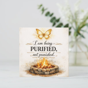 Femme de foi et de feu, je suis purifiée,