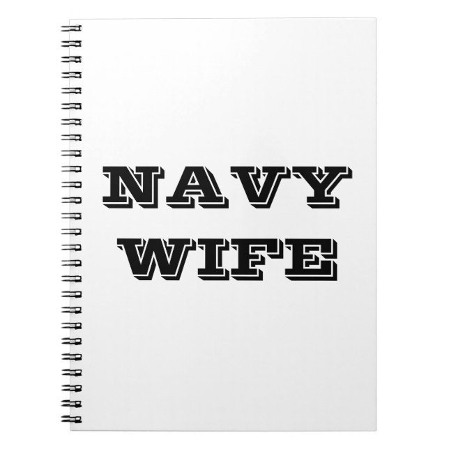 Femme de la marine carnet (Devant)