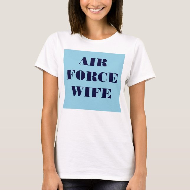 Femme de la T-Shirt Air Force (Devant)