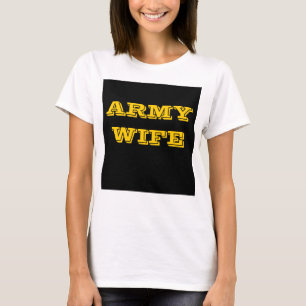 Femme de l'armée des T-shirts