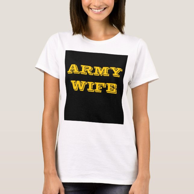 Femme de l'armée des T-shirts (Devant)