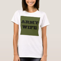 Femme de l'armée des T-shirts