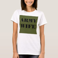 Femme de l'armée des T-shirts