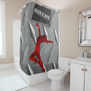 Femme de rideau de douche