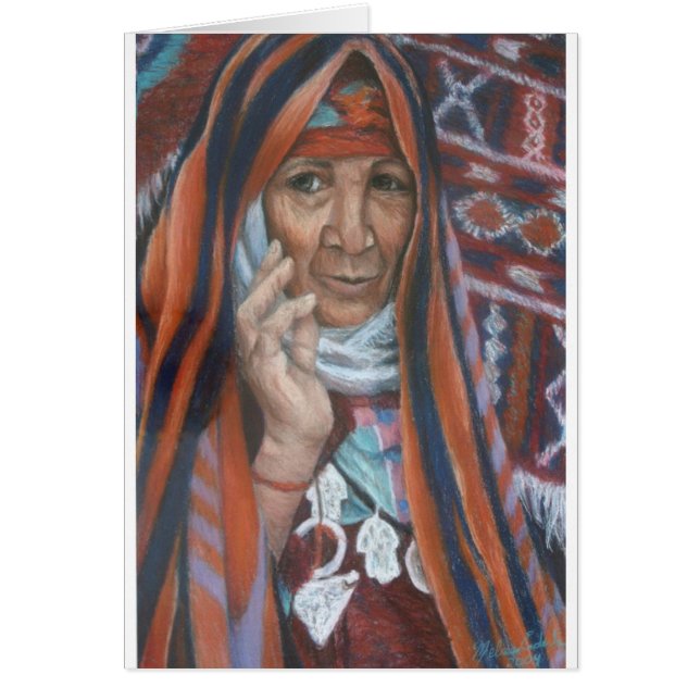 Femme de tapisserie de Berber (Devant)