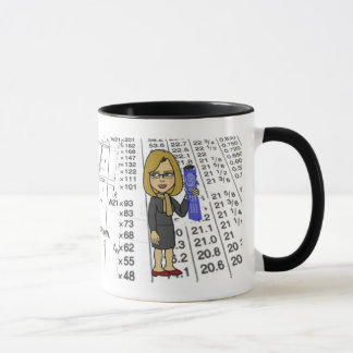 Femme de tasse d'ingénieur civil