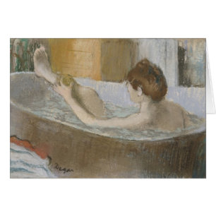 Femme d'Edgar Degas à son Bath, épongeant sa