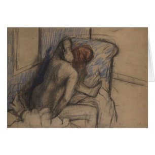Femme d'Edgar Degas séchant ses cheveux