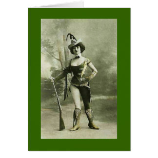 Femme d'époque en costume