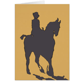 Femme En Cheval
