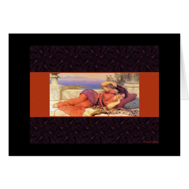 Femme en rappel (Devant horizontal)