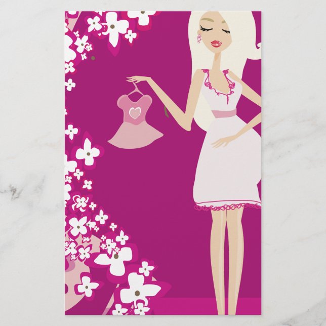 femme enceinte blonde (Devant)