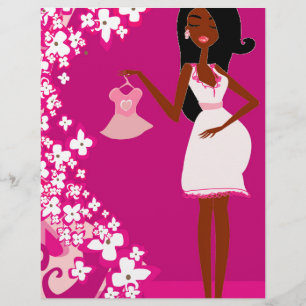 femme enceinte noire