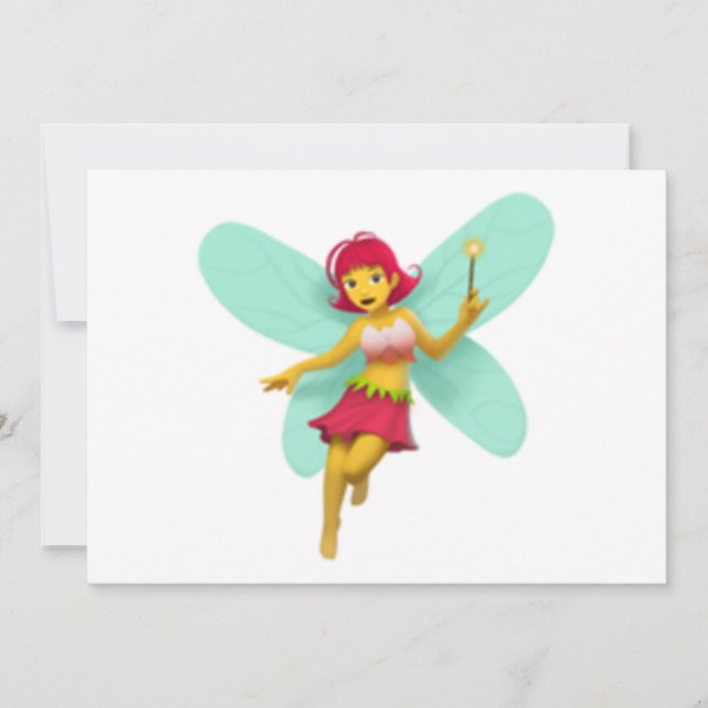 Femme Fairy - Emoji (Devant)